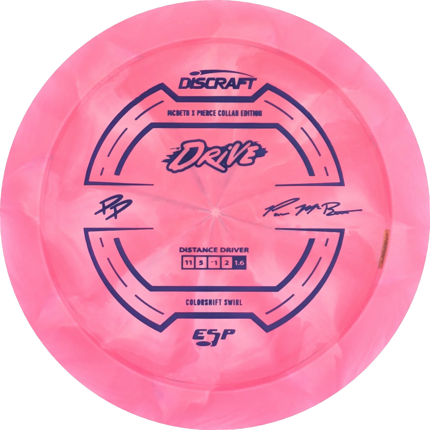 ESP Colorshift Swirl 2025 Paige Pierce & Paul Mcbeth Collab Drive