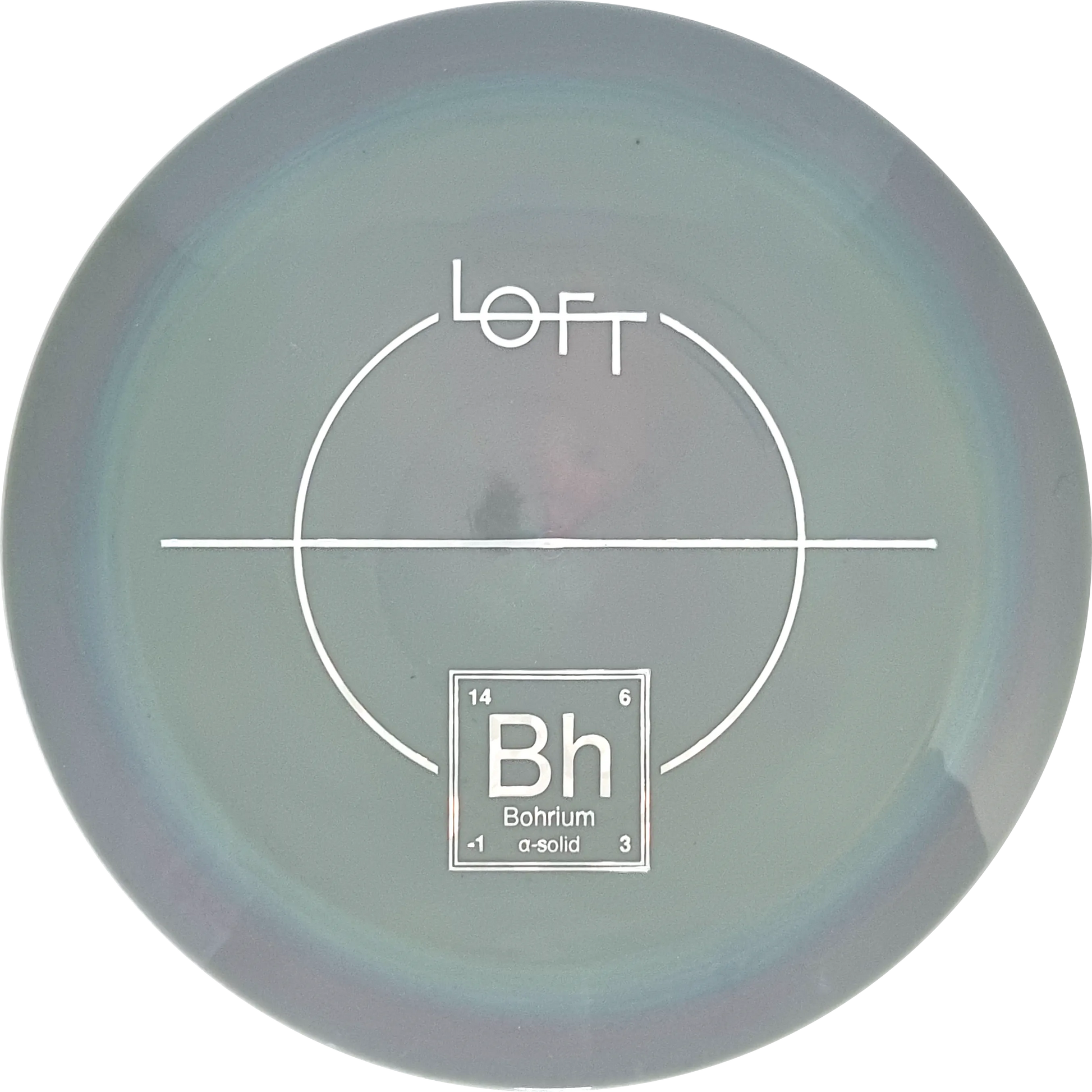 Alpha-solid Bohrium