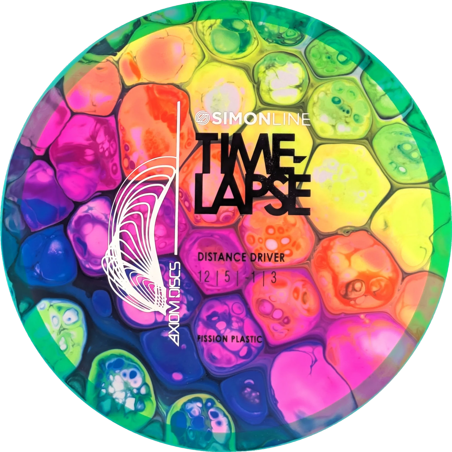 Bursprak Farver Fission Time-Lapse
