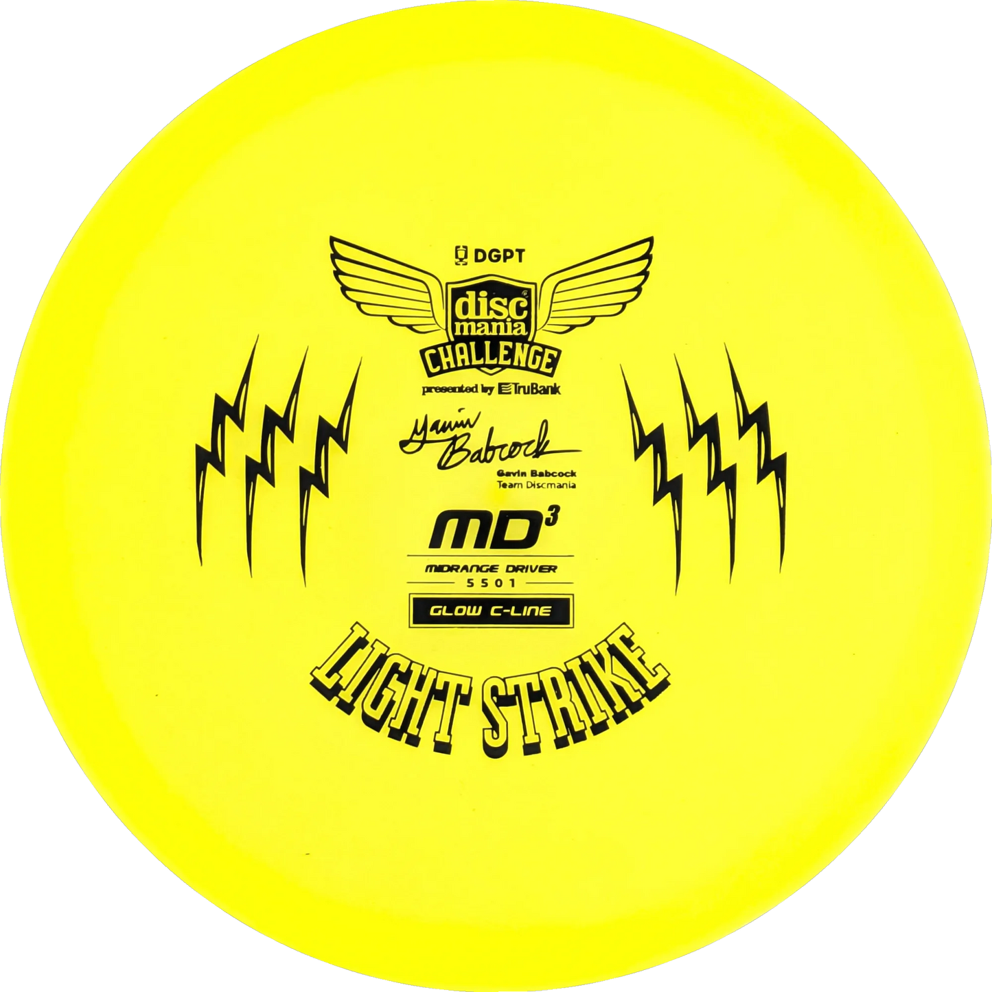 C-line Glow 2026 Discmania Challenge MD3