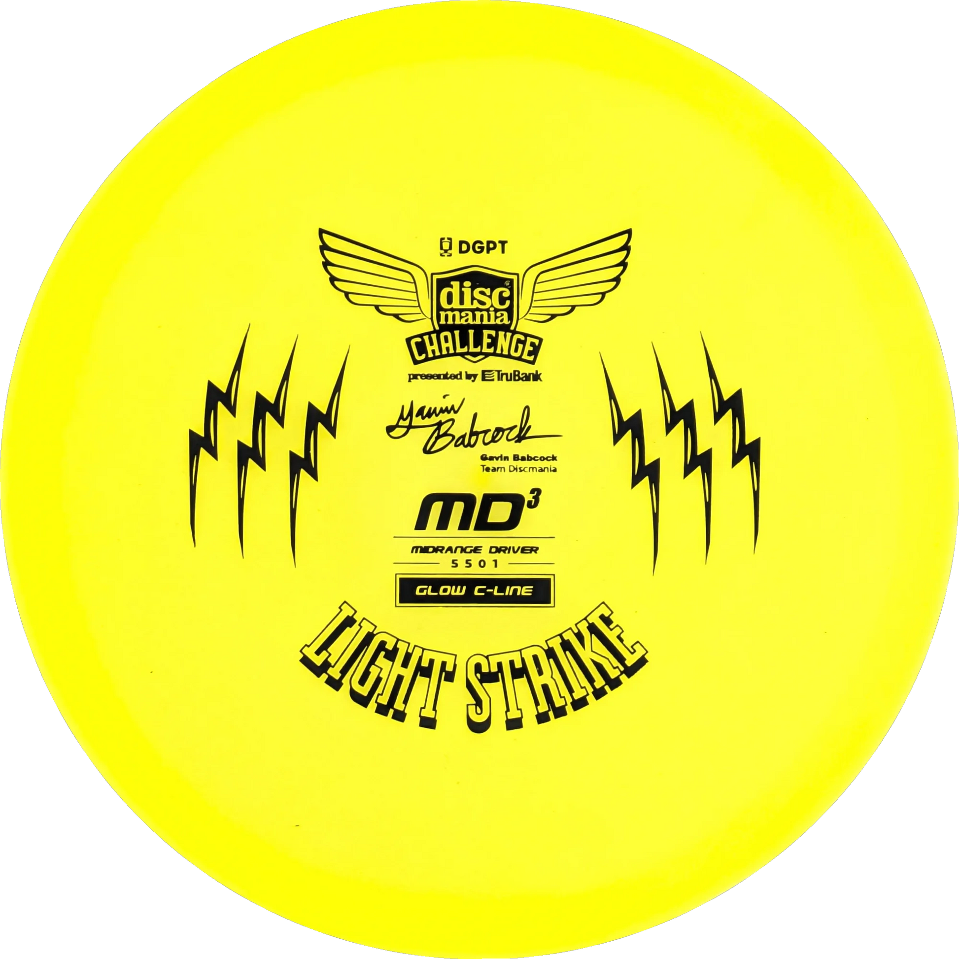 C-line Glow 2026 Discmania Challenge MD3