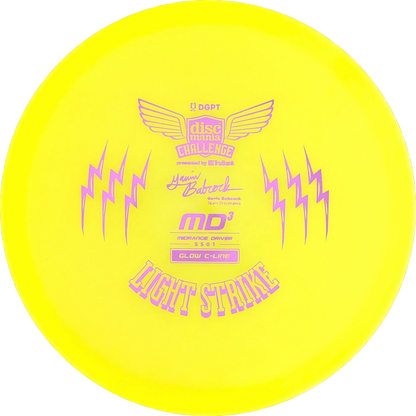 C-line Glow 2026 Discmania Challenge MD3