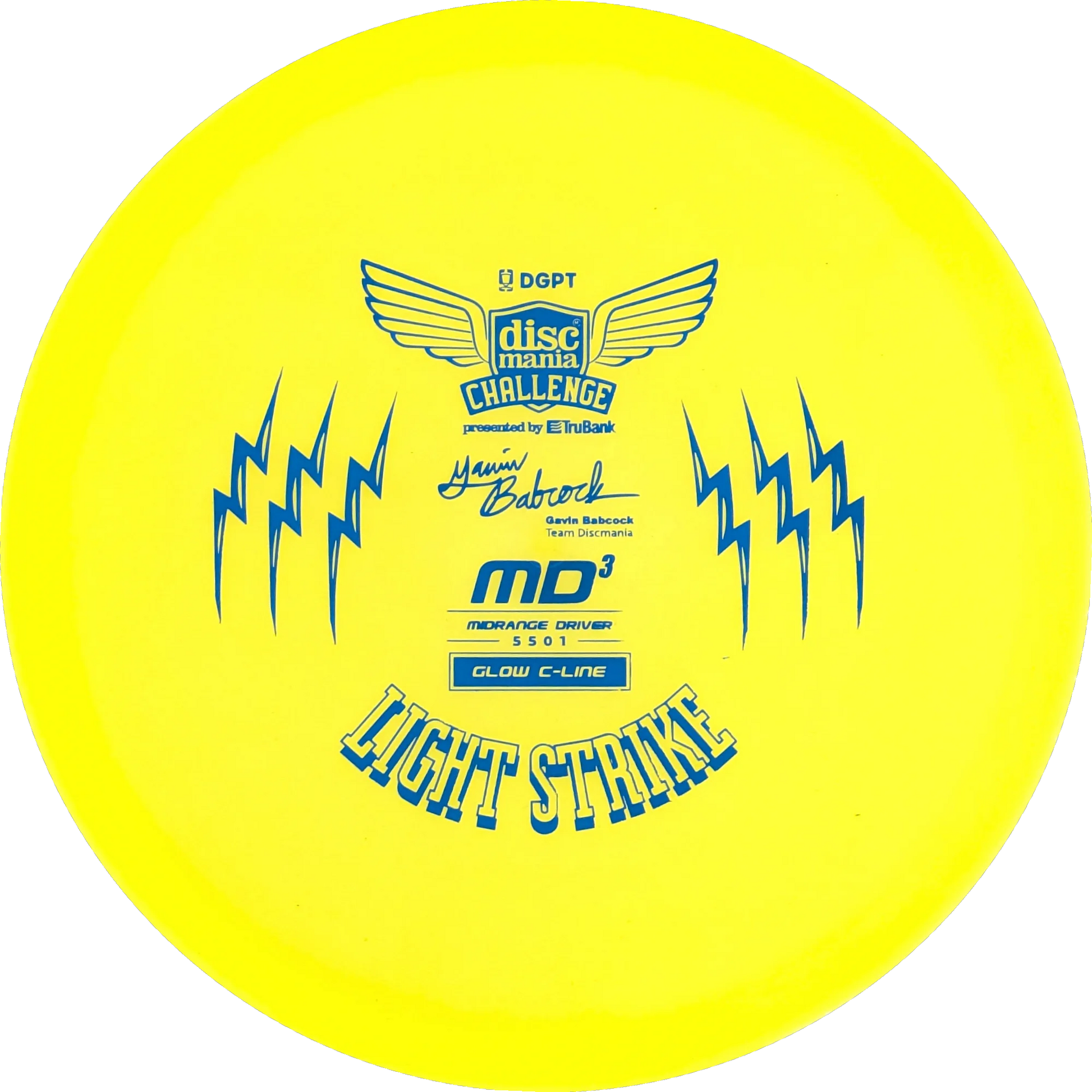 C-line Glow 2026 Discmania Challenge MD3