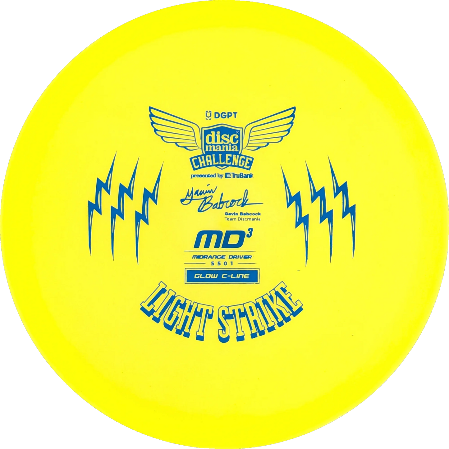 C-line Glow 2026 Discmania Challenge MD3