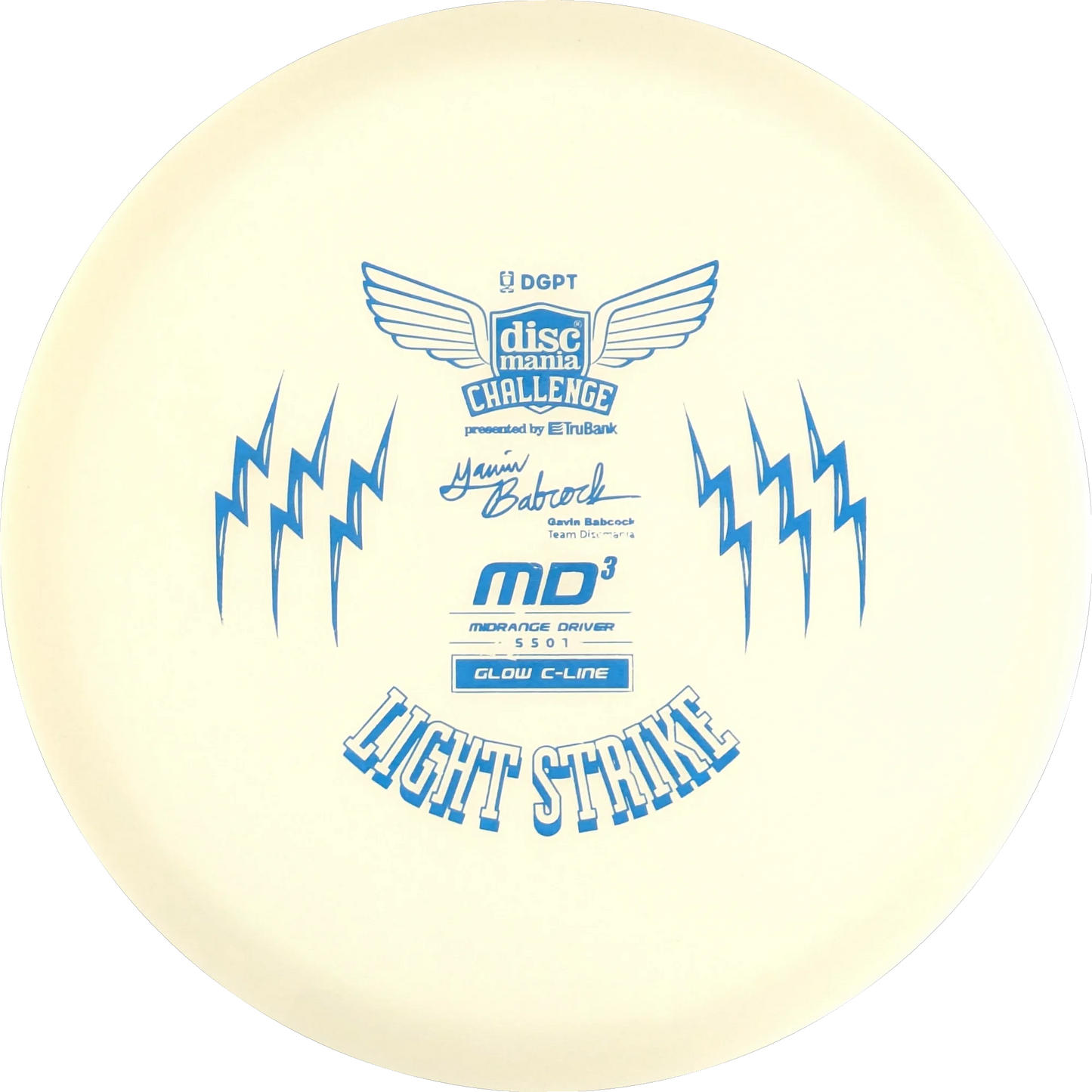 C-line Glow 2026 Discmania Challenge MD3