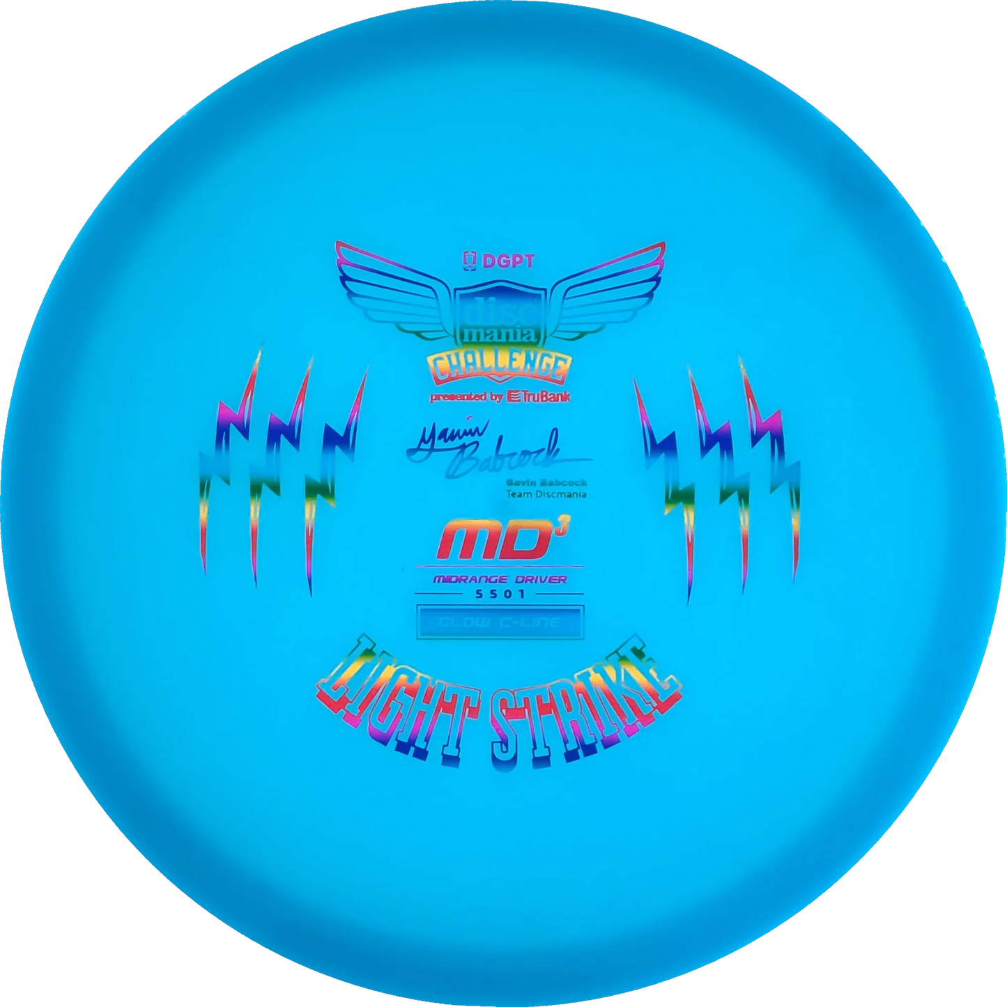 C-line Glow 2026 Discmania Challenge MD3