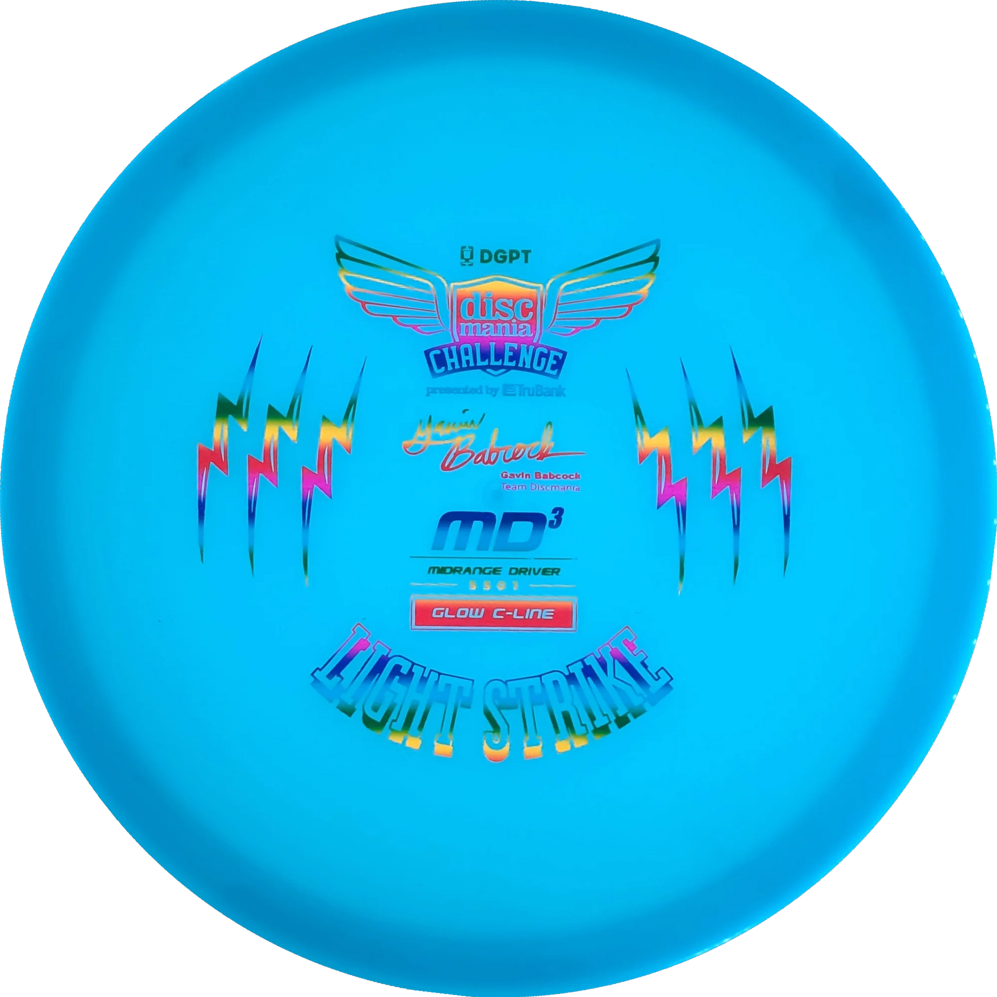 C-line Glow 2026 Discmania Challenge MD3