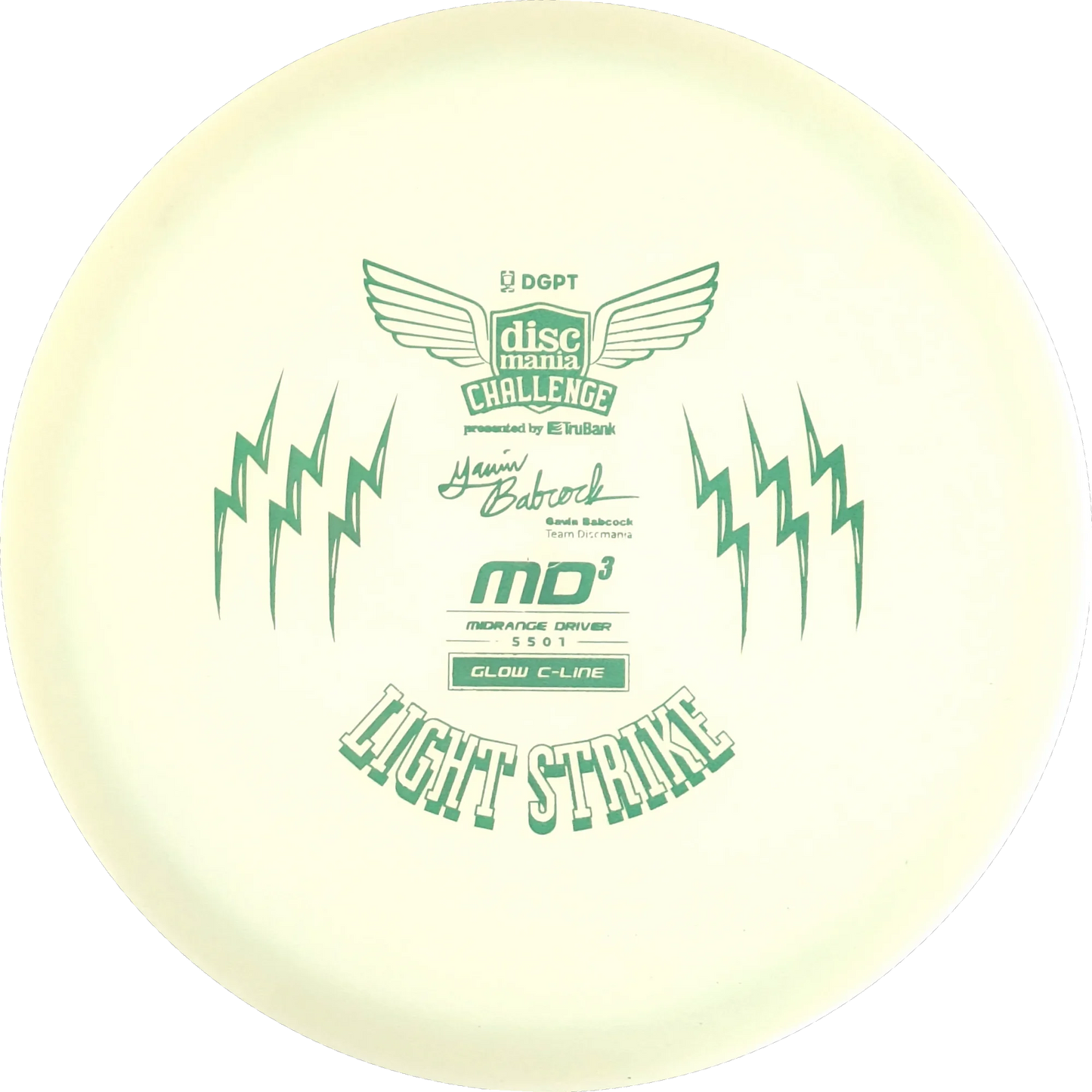 C-line Glow 2026 Discmania Challenge MD3
