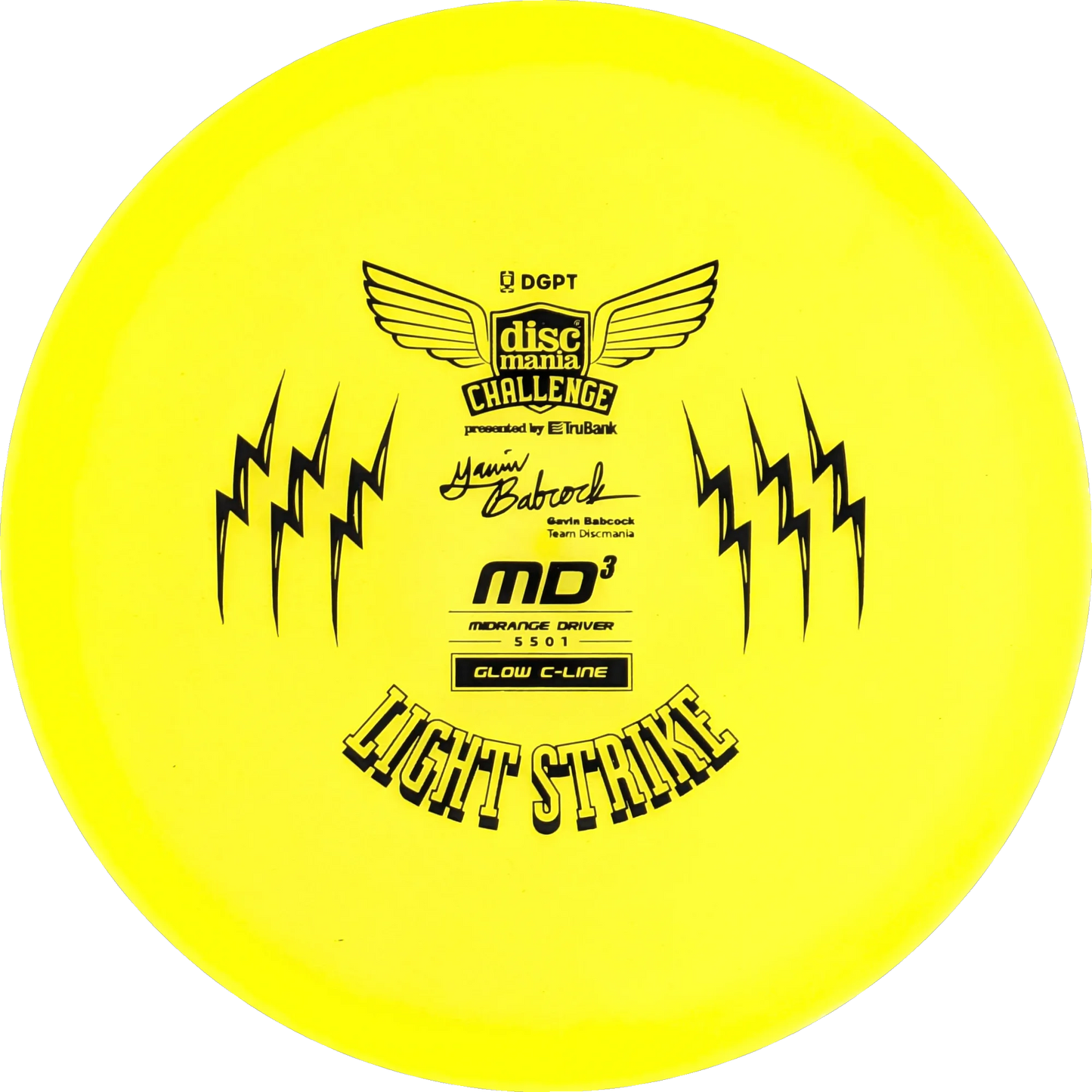 C-line Glow 2026 Discmania Challenge MD3