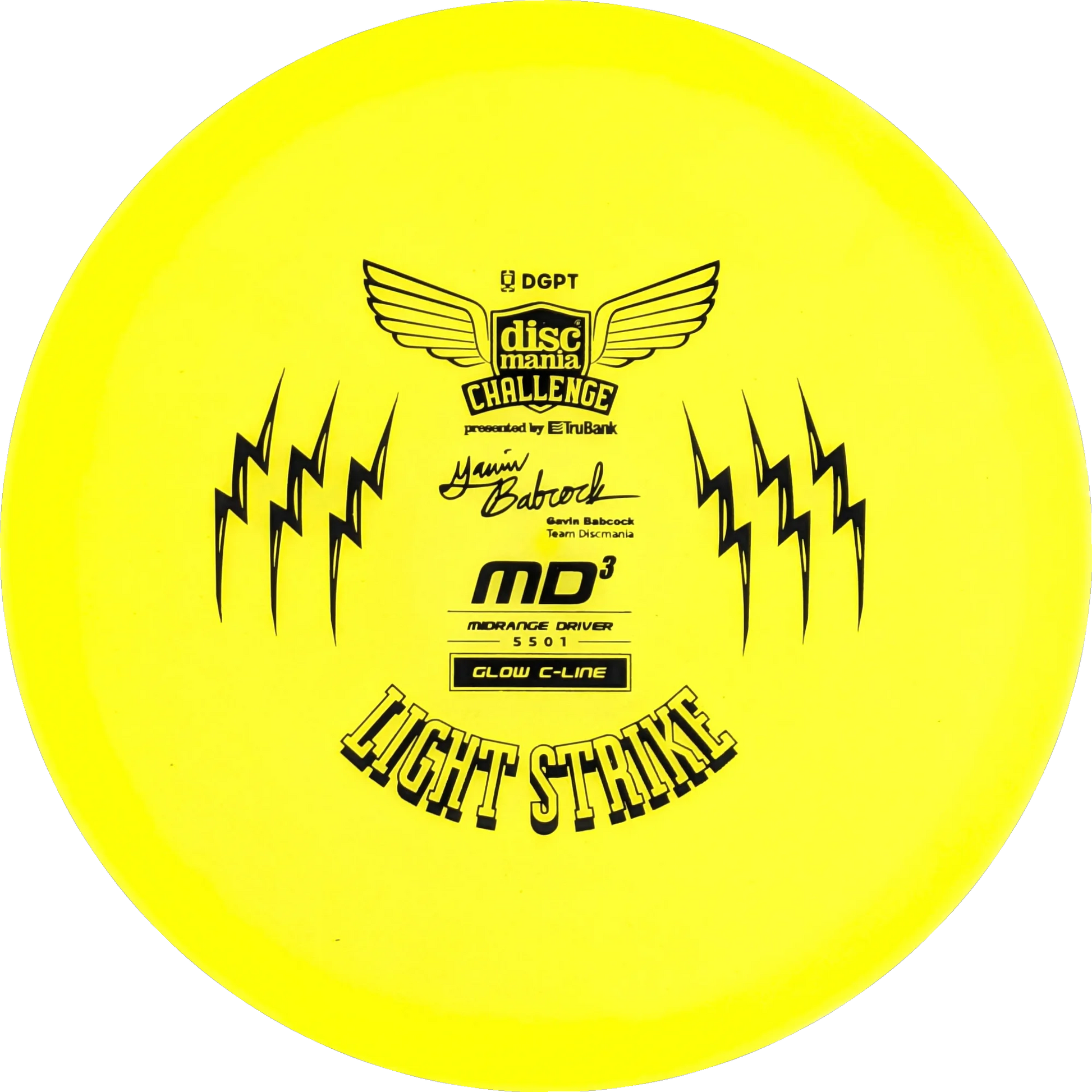 C-line Glow 2026 Discmania Challenge MD3