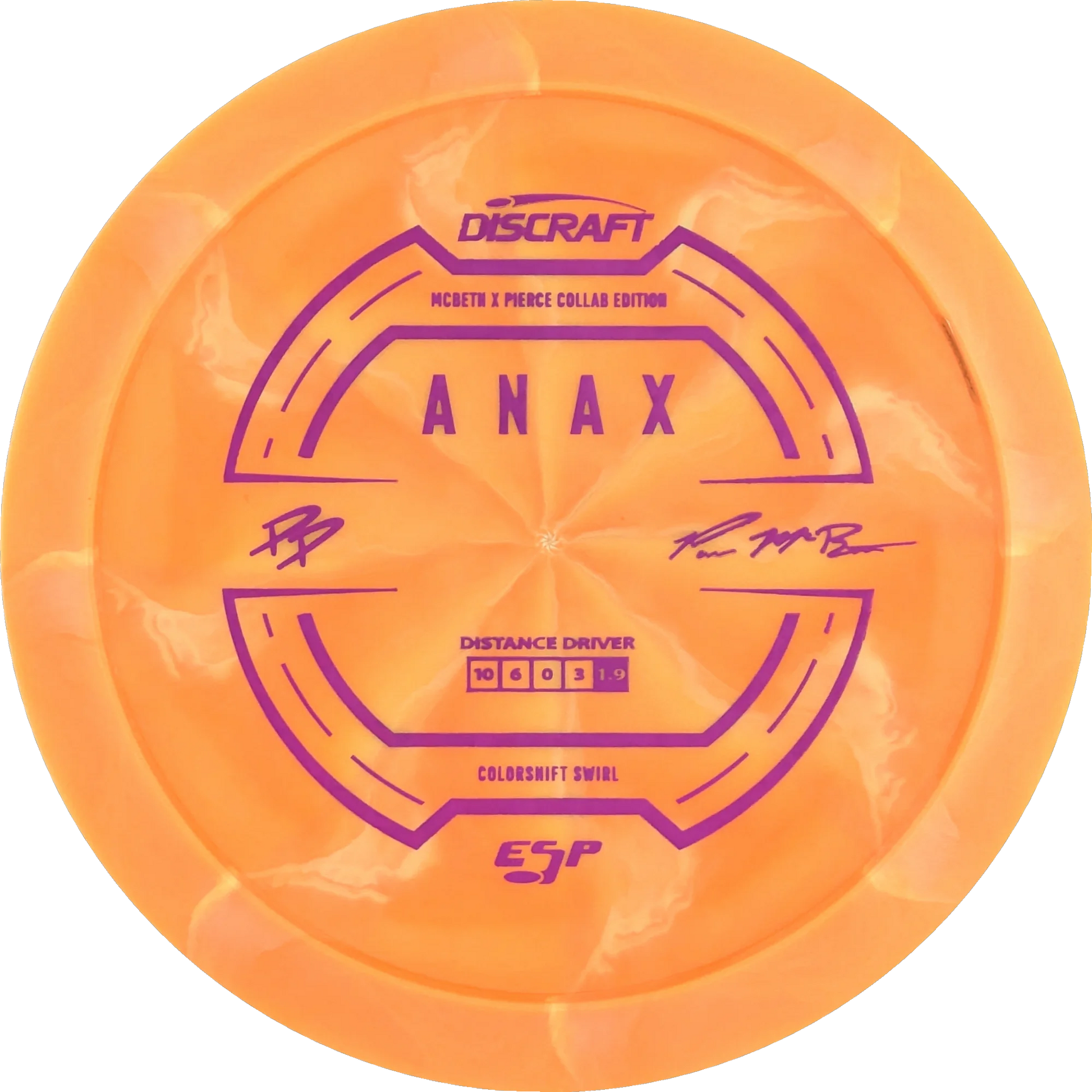 ESP Colorshift Swirl 2025 Paige Pierce & Paul Mcbeth Collab Anax