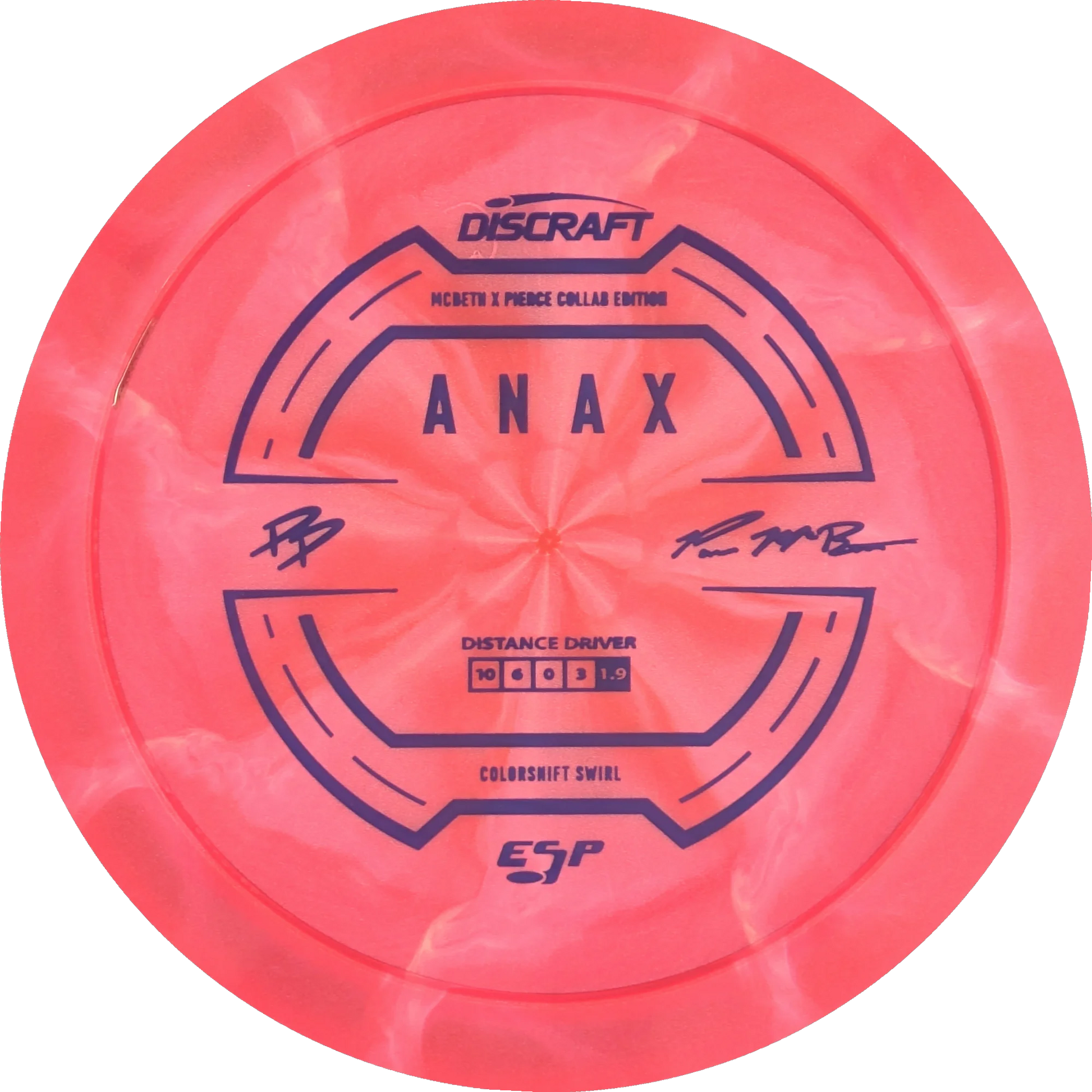 ESP Colorshift Swirl 2025 Paige Pierce & Paul Mcbeth Collab Anax