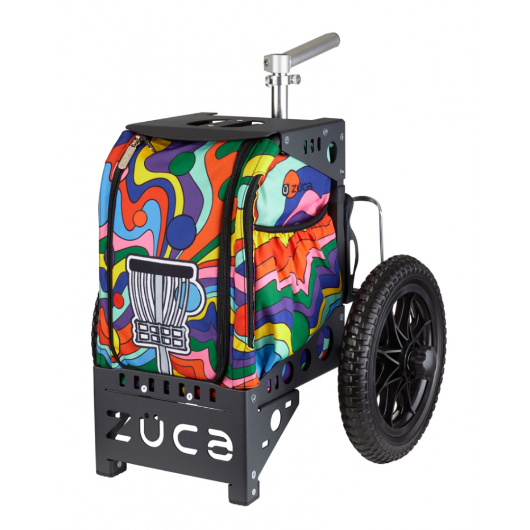 Compact Disc Golf Cart