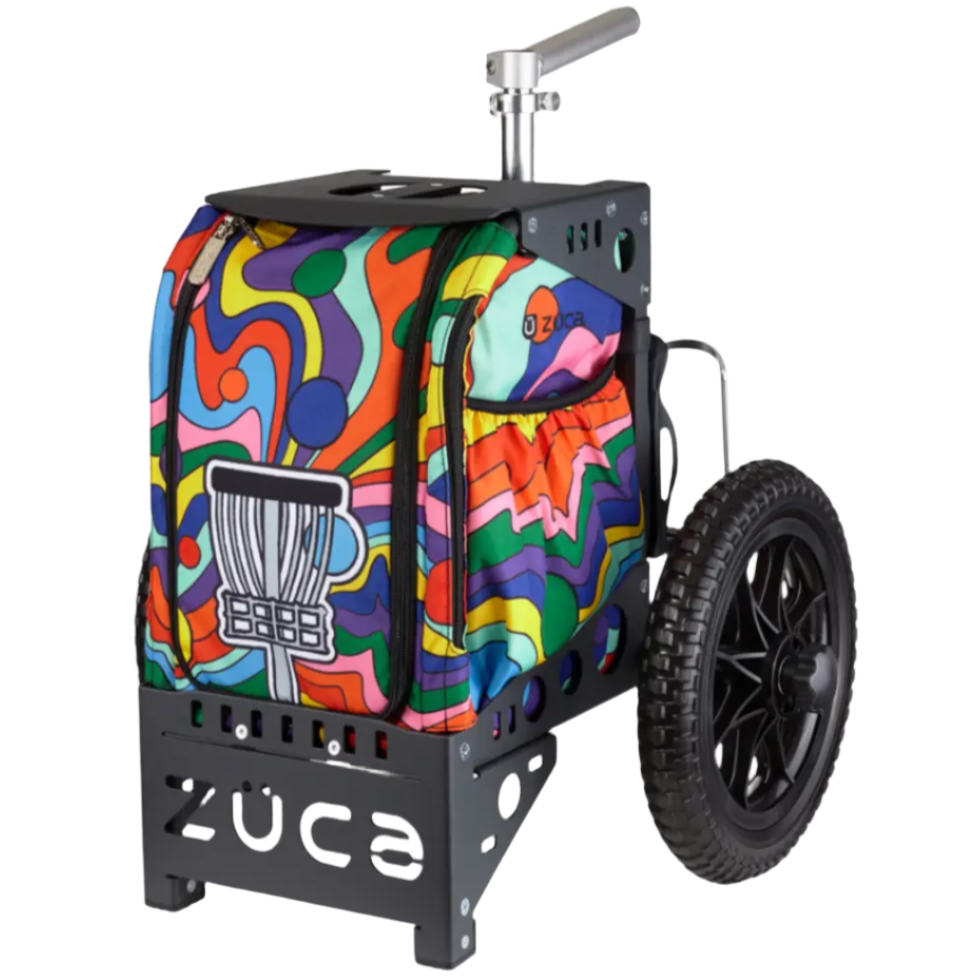 Compact Disc Golf Cart